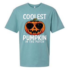 Coolest Pumpkin In The Patch Halloween Kids Sueded Cloud Jersey T-Shirt