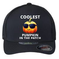 Coolest Pumpkin In The Patch Halloween Flexfit Unipanel Trucker Cap