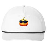 Coolest Pumpkin In The Patch Halloween Snapback Five-Panel Rope Hat