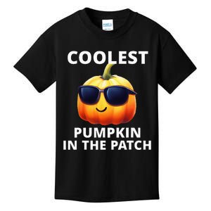 Coolest Pumpkin In The Patch Halloween Kids T-Shirt