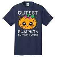 Cutest Pumpkin In The Patch Halloween Costume Girls Tall T-Shirt