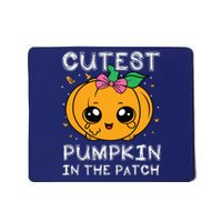 Cutest Pumpkin In The Patch Halloween Costume Girls Mousepad