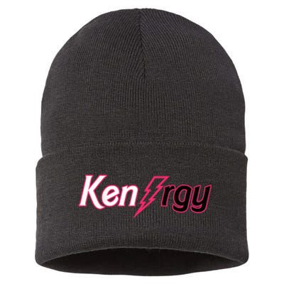 Cute Pinky I Am Keough Funny Ken-rgy Tee For  Wo Kid Sustainable Knit Beanie