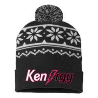 Cute Pinky I Am Keough Funny Ken-rgy Tee For  Wo Kid USA-Made Snowflake Beanie