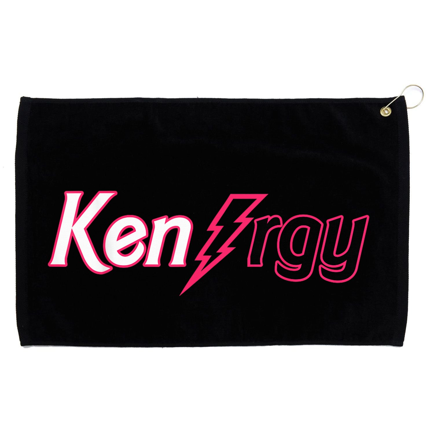 Cute Pinky I Am Keough Funny Ken-rgy Tee For  Wo Kid Grommeted Golf Towel