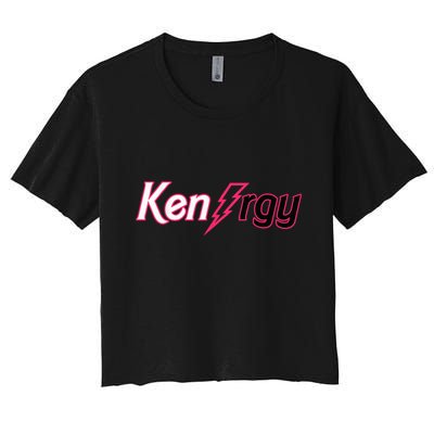 Cute Pinky I Am Keough Funny Ken-rgy Tee For  Wo Kid Crop Top