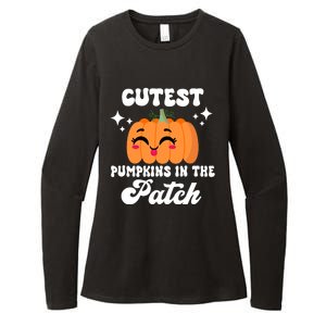 Cutest Pumpkin In The Patch Kids Girls Halloween Pumpkin Womens CVC Long Sleeve Shirt