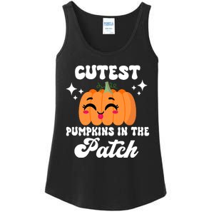 Cutest Pumpkin In The Patch Kids Girls Halloween Pumpkin Ladies Essential Tank