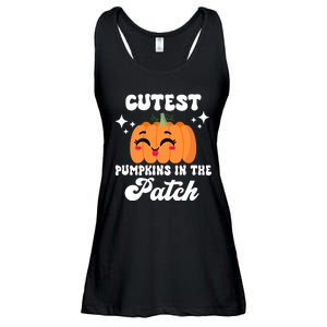 Cutest Pumpkin In The Patch Kids Girls Halloween Pumpkin Ladies Essential Flowy Tank