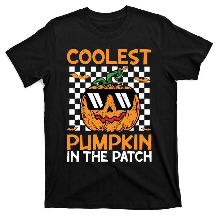 Coolest Pumpkin In The Patch Outfit Halloween T-Shirt