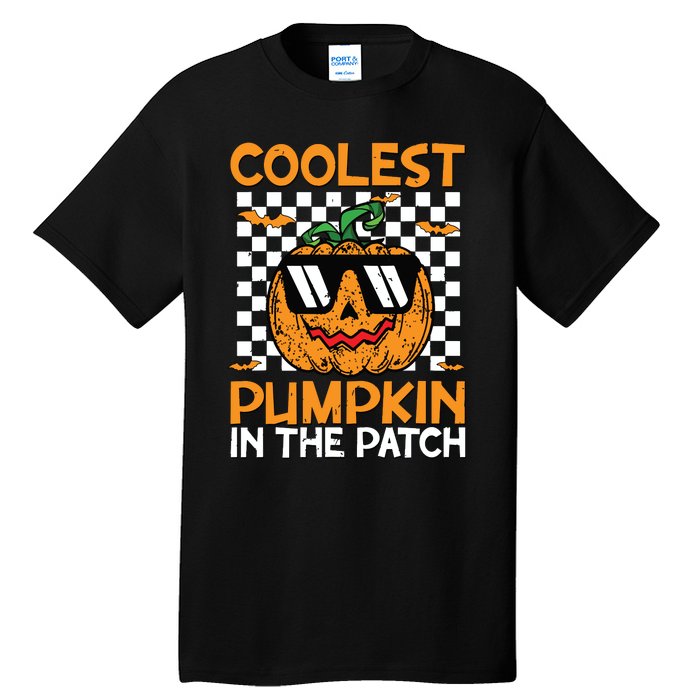 Coolest Pumpkin In The Patch Outfit Halloween Tall T-Shirt