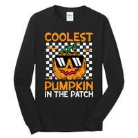 Coolest Pumpkin In The Patch Outfit Halloween Tall Long Sleeve T-Shirt