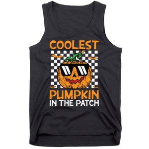 Coolest Pumpkin In The Patch Outfit Halloween Tank Top