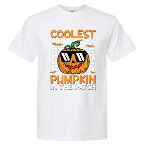 Coolest Pumpkin In The Patch Outfit Halloween Garment-Dyed Heavyweight T-Shirt