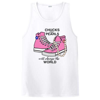 Chucks & Pearls Inspired By Kamala Harris Vp Chucks PosiCharge Competitor Tank