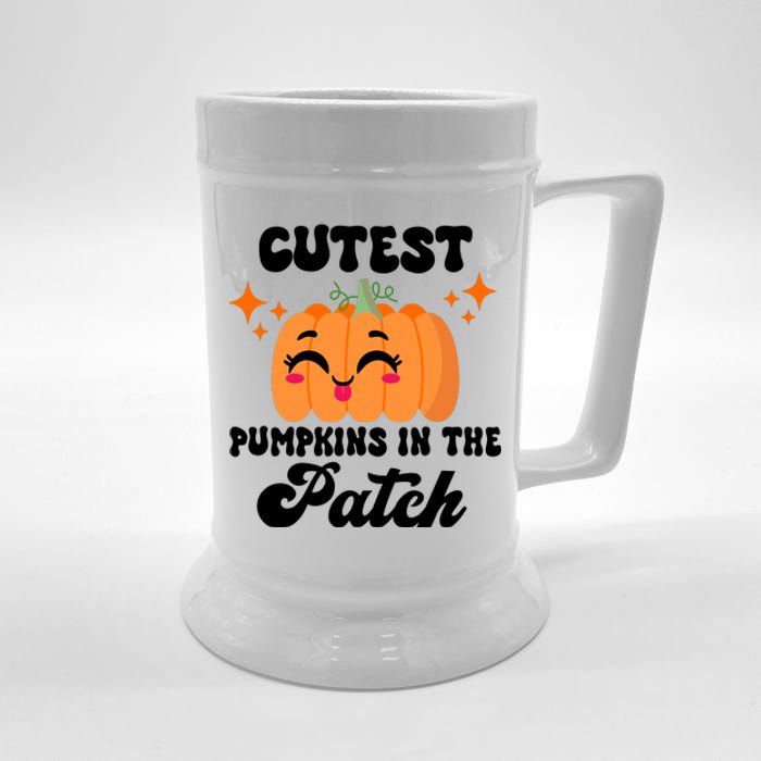 Cutest Pumpkin In The Patch Kids Girls Halloween Pumpkin Beer Stein