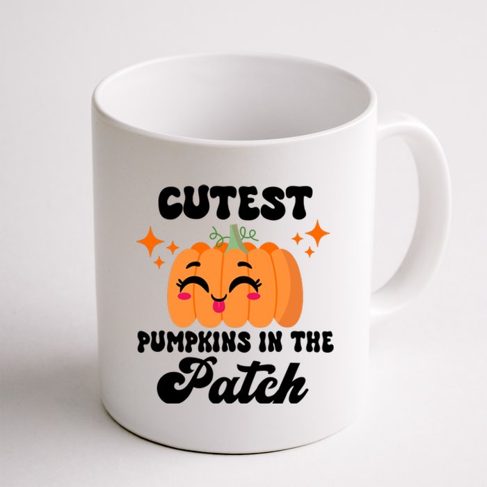 Cutest Pumpkin In The Patch Kids Girls Halloween Pumpkin Coffee Mug