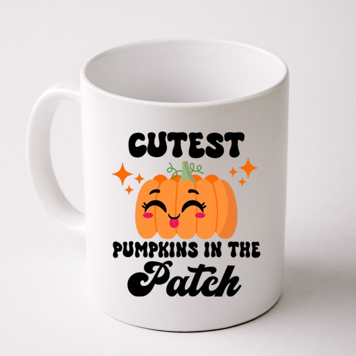 Cutest Pumpkin In The Patch Kids Girls Halloween Pumpkin Coffee Mug