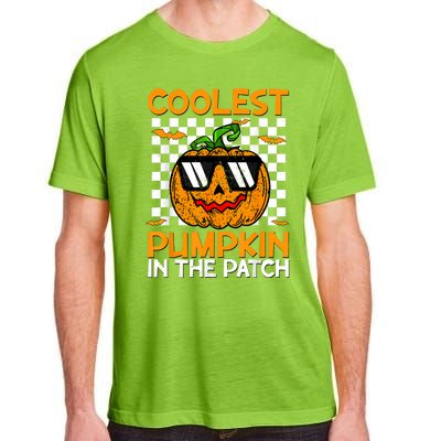 Coolest Pumpkin In The Patch Outfit Halloween Adult ChromaSoft Performance T-Shirt