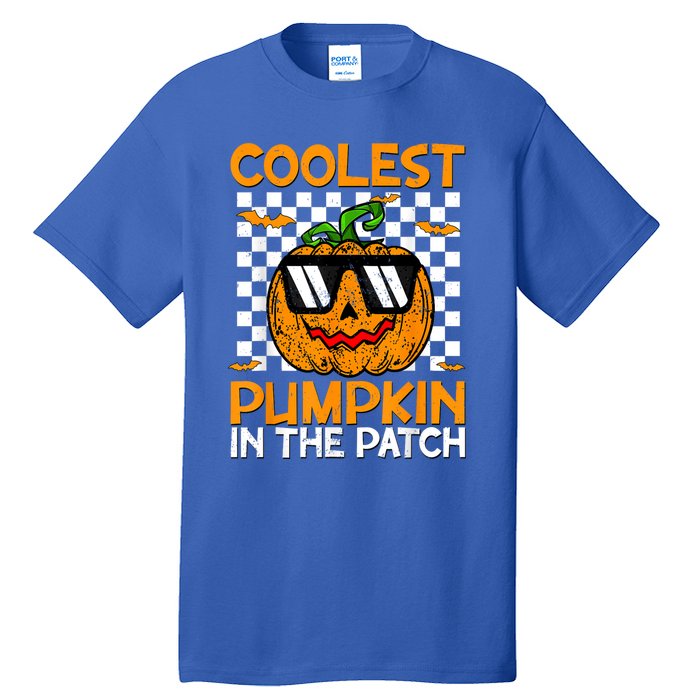 Coolest Pumpkin In The Patch Outfit Halloween Tall T-Shirt