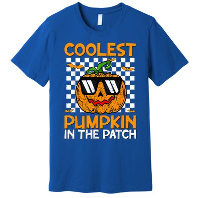 Coolest Pumpkin In The Patch Outfit Halloween Premium T-Shirt