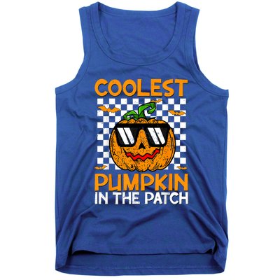 Coolest Pumpkin In The Patch Outfit Halloween Tank Top