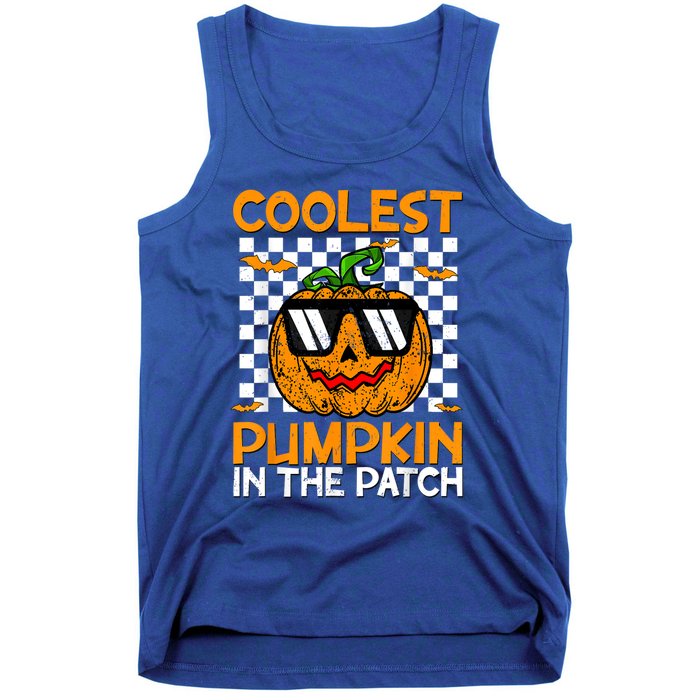 Coolest Pumpkin In The Patch Outfit Halloween Tank Top