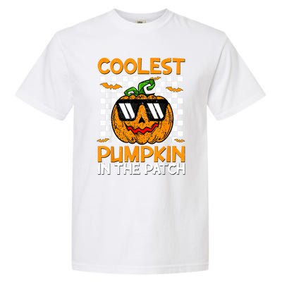 Coolest Pumpkin In The Patch Outfit Halloween Garment-Dyed Heavyweight T-Shirt