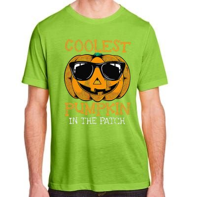 Coolest Pumpkin In The Patch Halloween Adult ChromaSoft Performance T-Shirt