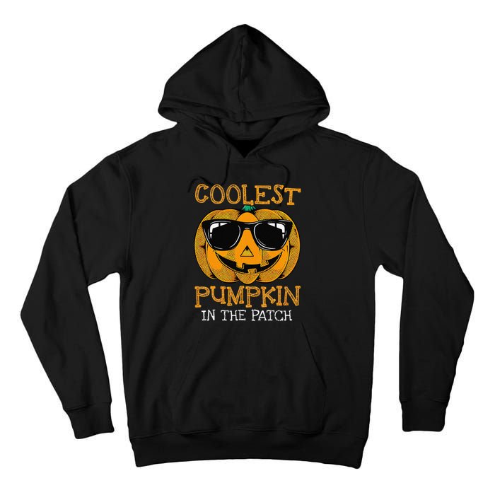 Coolest Pumpkin In The Patch Halloween Tall Hoodie