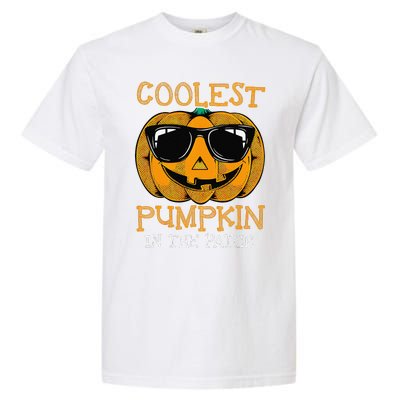 Coolest Pumpkin In The Patch Halloween Garment-Dyed Heavyweight T-Shirt