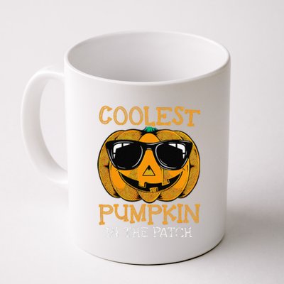 Coolest Pumpkin In The Patch Halloween Coffee Mug