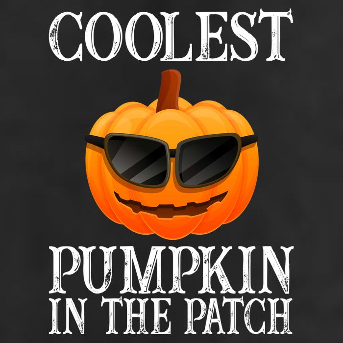 Coolest Pumpkin In The Patch Funny Halloween 7 Panel Mesh Trucker Snapback Hat