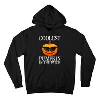 Coolest Pumpkin In The Patch Funny Halloween Hoodie