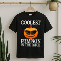 Coolest Pumpkin In The Patch Funny Halloween T-Shirt