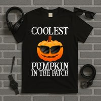 Coolest Pumpkin In The Patch Funny Halloween T-Shirt