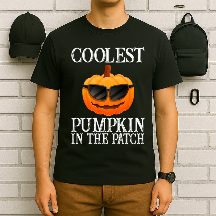 Coolest Pumpkin In The Patch Funny Halloween T-Shirt