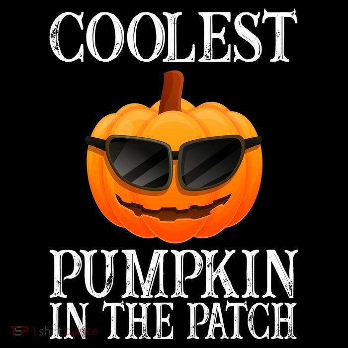 Coolest Pumpkin In The Patch Funny Halloween Drawstring Bag