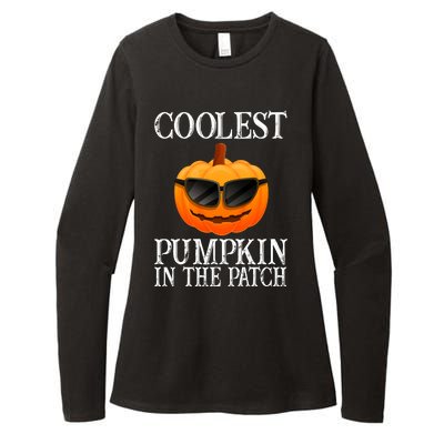 Coolest Pumpkin In The Patch Funny Halloween Womens CVC Long Sleeve Shirt