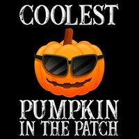 Coolest Pumpkin In The Patch Funny Halloween 16 in Basic Backpack