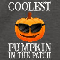 Coolest Pumpkin In The Patch Funny Halloween Vector Backpack