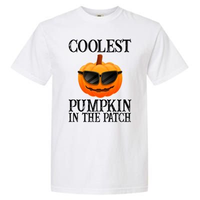 Coolest Pumpkin In The Patch Funny Halloween Garment-Dyed Heavyweight T-Shirt