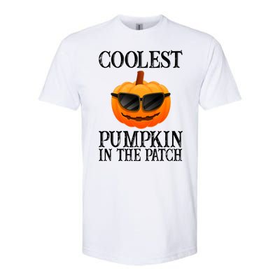 Coolest Pumpkin In The Patch Funny Halloween Softstyle CVC T-Shirt