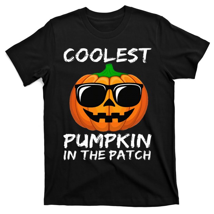 Coolest Pumpkin In The Patch Funny Halloween T-Shirt