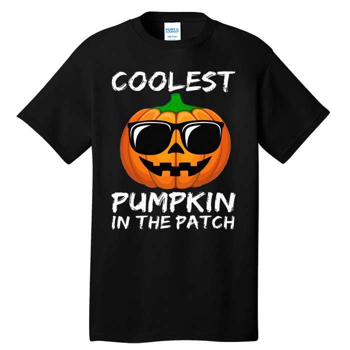 Coolest Pumpkin In The Patch Funny Halloween Tall T-Shirt