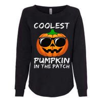 Coolest Pumpkin In The Patch Funny Halloween Womens California Wash Sweatshirt