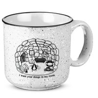 Club Penguin I Want Your Things In My Room 15oz Campfire Ceramic Mug