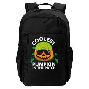 Coolest Pumpkin In The Patch Boy Pumpkin Halloween Daily Commute Backpack