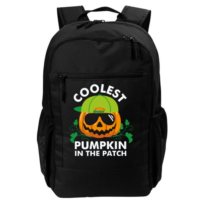 Coolest Pumpkin In The Patch Boy Pumpkin Halloween Daily Commute Backpack