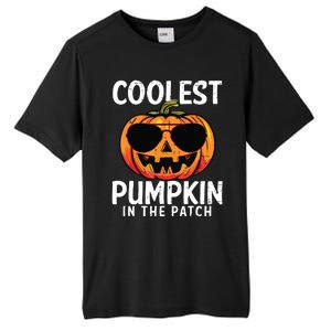 Coolest Pumpkin In The Patch Toddle Boy Halloween Kids Tall Fusion ChromaSoft Performance T-Shirt